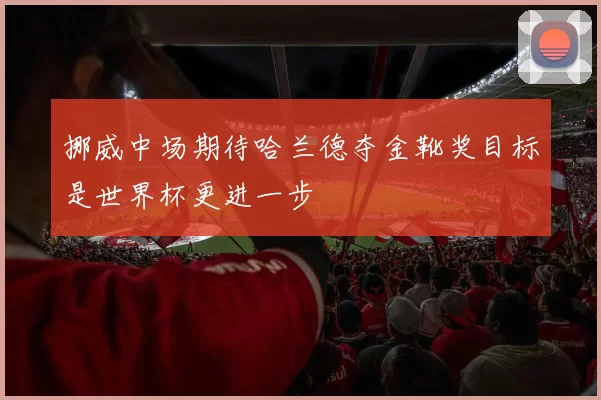 挪威中场期待哈兰德夺金靴奖目标是世界杯更进一步
